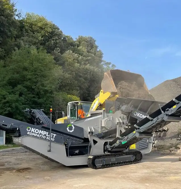 Komplet Kompatto 5030 three-way-split mobile screener.